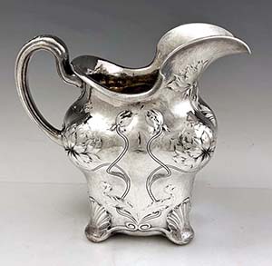 W J Braitsch & Co sterling Pitcher